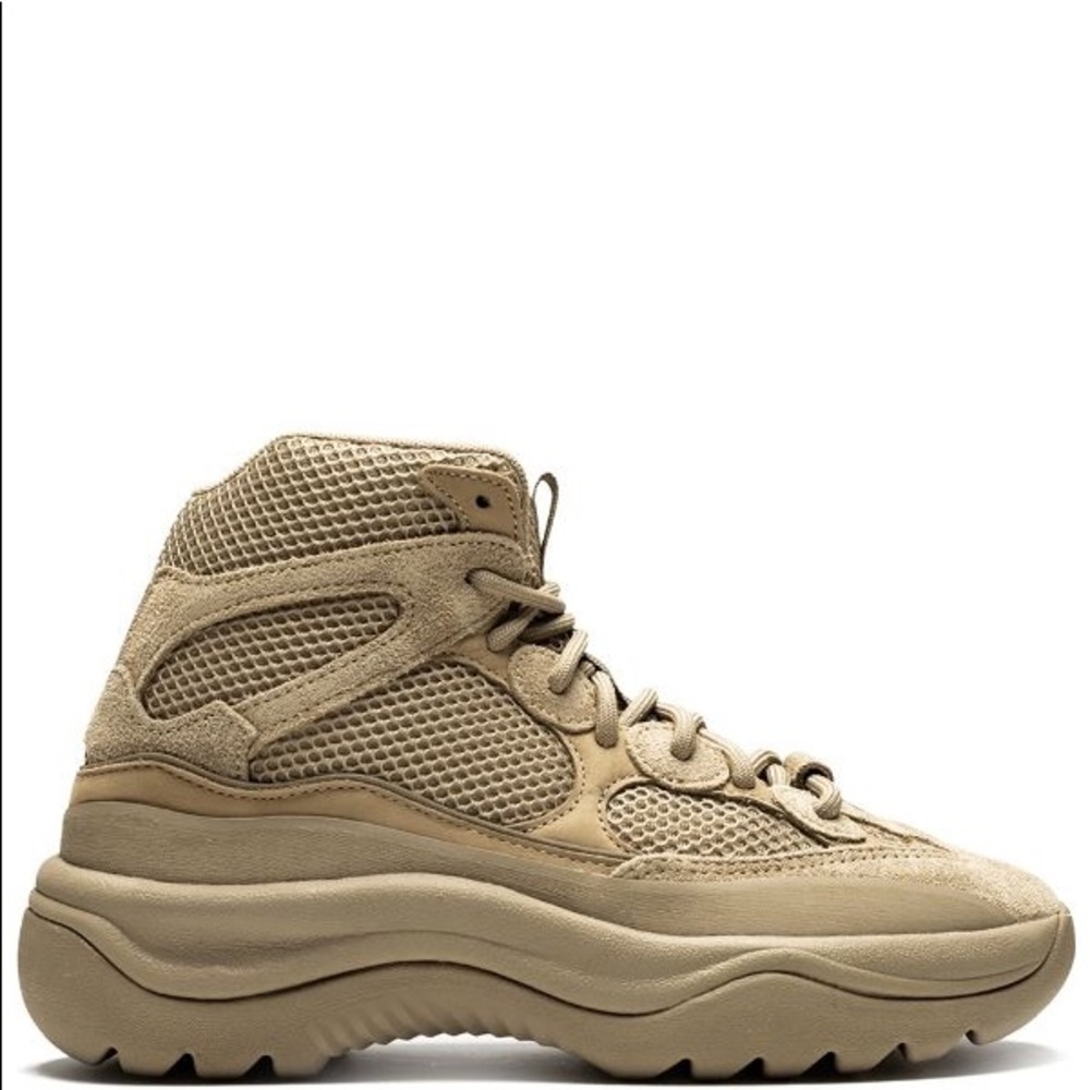 Yeezy Season 6 Desert Boot as seen on Khloe K.